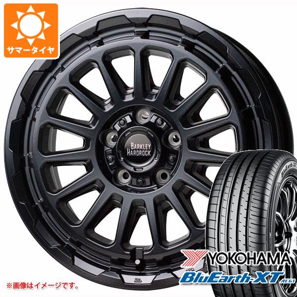 【タイヤ交換対象】サマータイヤ 215/60R16 95V ヨコハマ ブルーアースXT AE61 バークレイハードロック リザード 7.0-16 タイヤホイール4本セット