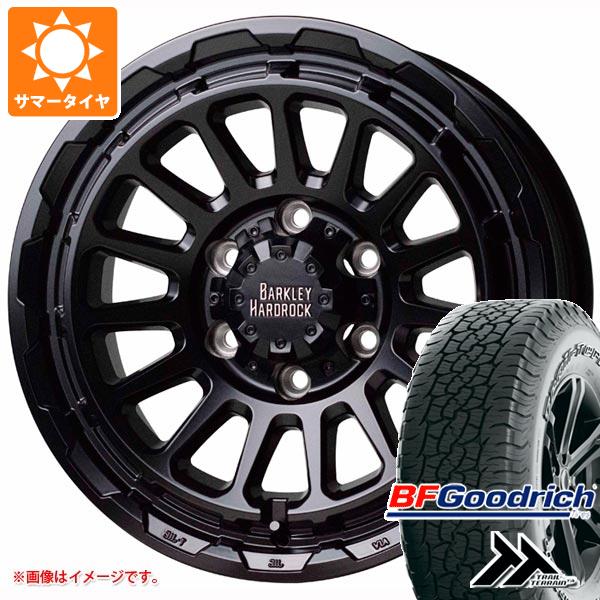 【タイヤ交換対象】トヨタ ランドクルーザー250用 サマータイヤ BFグッドリッチ トレールテレーンT/A 265/65R18 114T アウトラインホワイトレター バークレイハードロック リザード 8.5-18 タイヤホイール4本セット 147,750円