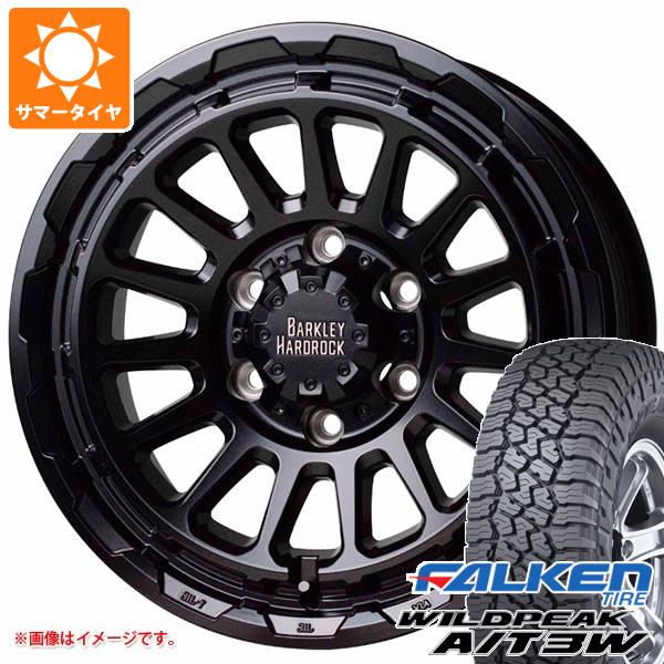【タイヤ交換対象】トヨタ ランドクルーザー300用 サマータイヤ ファルケン ワイルドピーク A/T3W 275/55R20 117T XL バークレイハードロック リザード 8.5-20 タイヤホイール4本セット|タイヤ1番