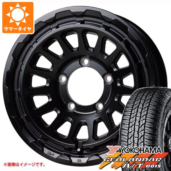 【タイヤ交換対象】5本セット スズキ ジムニーノマド JC74W用 サマータイヤ ヨコハマ ジオランダー A/T G015 LT225/75R16 115/112R アウトラインホワイトレター バークレイハードロック リザード 6.0-16 タイヤホイール5本セット