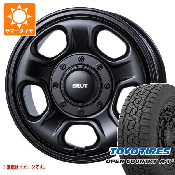 【タイヤ交換対象】エクリプスクロス GK系用 サマータイヤ トーヨー オープンカントリー A/T3 215/70R16 100T ブルート BR-33 6.5-16 タイヤホイール4本セット｜タイヤ１番