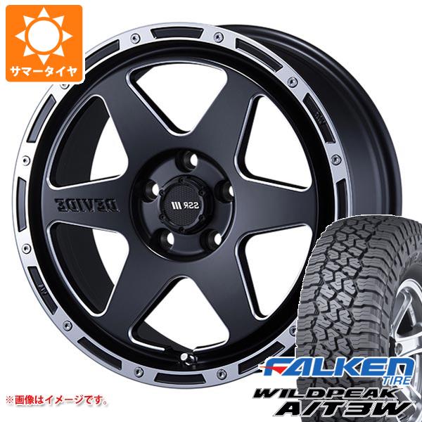 【タイヤ交換対象】サマータイヤ 225/75R16 115/112Q ファルケン ワイルドピーク A/T3W SSR ディバイド TR-6 7.0-16 タイヤホイール4本セット|タイヤ1番