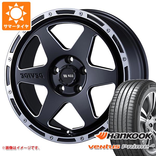 【タイヤ交換対象】サマータイヤ 215/65R16 102H XL ハンコック ベンタス プライム4 K135 K135A SSR ディバイド TR-6 7.0-16 タイヤホイール4本セット