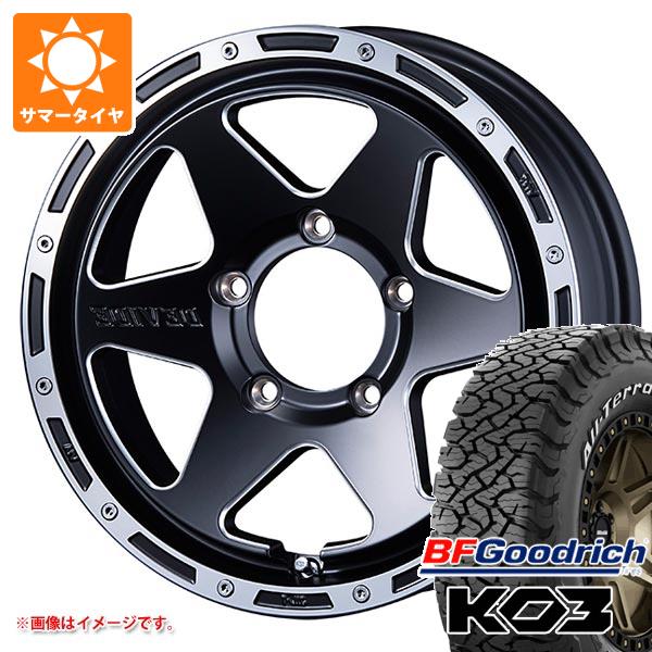 【タイヤ交換対象】5本セット ジムニー JB64W用 2026年製 サマータイヤ BFグッドリッチ オールテレーンT/A KO3 LT215/70R16 100/97S ホワイトレター SSR ディバイド TR-6 5.5-16 タイヤホイール5本セット