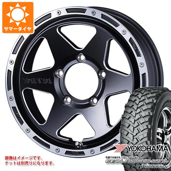 【タイヤ交換対象】5本セット ジムニー用 2026年製 サマータイヤ ヨコハマ ジオランダー M/T+ G001J 195R16C 104/102Q SSR ディバイド TR-6 5.5-16 タイヤホイール5本セット|タイヤ1番