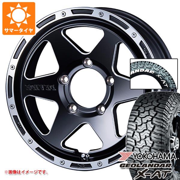 【タイヤ交換対象】5本セット スズキ ジムニー用 2026年製 サマータイヤ ヨコハマ ジオランダー X-AT G016 185/85R16 105/103N LT ホワイトレター SSR ディバイド TR-6 5.5-16 タイヤホイール5本セット|タイヤ1番