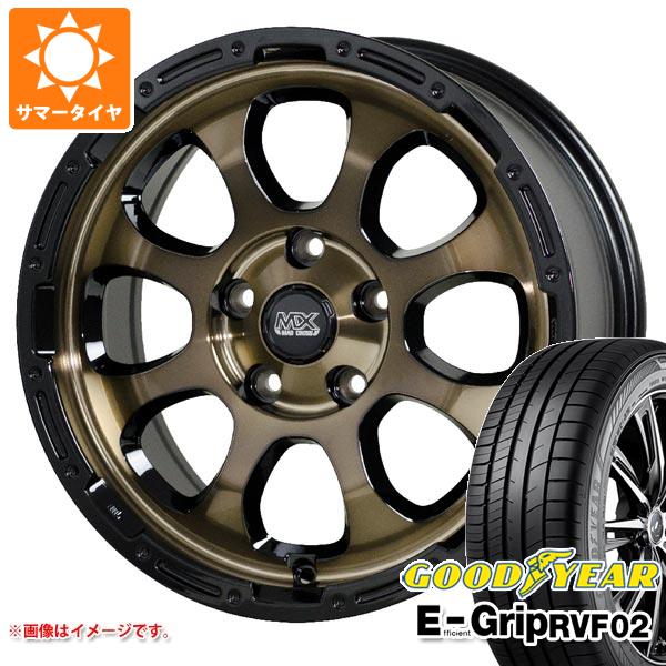 【タイヤ交換対象】ニッサン T31エクストレイル用 サマータイヤ グッドイヤー エフィシエントグリップ RVF02 215/65R16 98H マッドクロスグレイス 7.0-16 タイヤホイール4本セット｜タイヤ１番