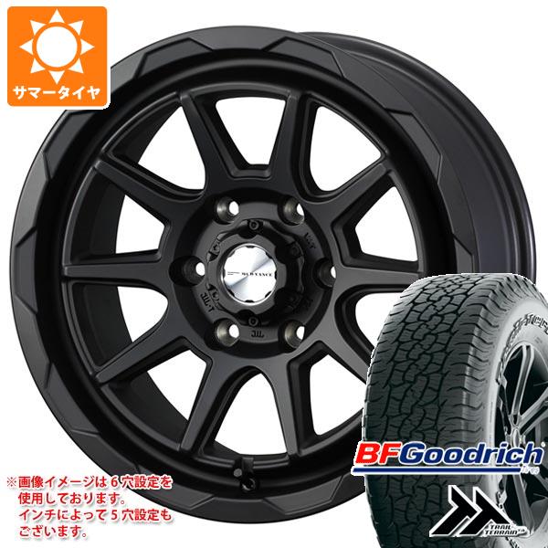 【タイヤ交換対象】トヨタ ランドクルーザー250用 サマータイヤ BFグッドリッチ トレールテレーンT/A 265/65R18 114T アウトラインホワイトレター マッドヴァンス06 8.5-18 タイヤホイール4本セット|タイヤ1番