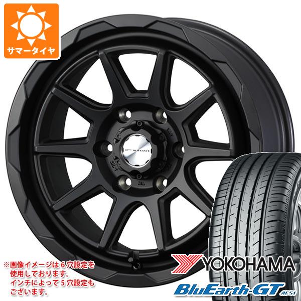 【タイヤ交換対象】サマータイヤ 215/60R16 95H ヨコハマ ブルーアースGT AE51 マッドヴァンス06 7.0-16 タイヤホイール4本セット|タイヤ1番