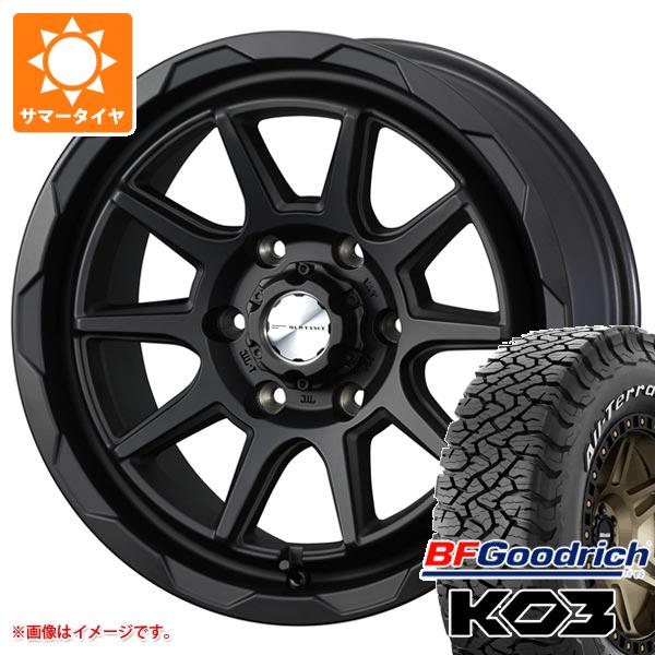 【タイヤ交換対象】ハイエース 200系用 2026年製 サマータイヤ BFグッドリッチ オールテレーンT/A KO3 LT215/70R16 100/97S ホワイトレター マッドヴァンス06 6.5-16 タイヤホイール4本セット|タイヤ1番