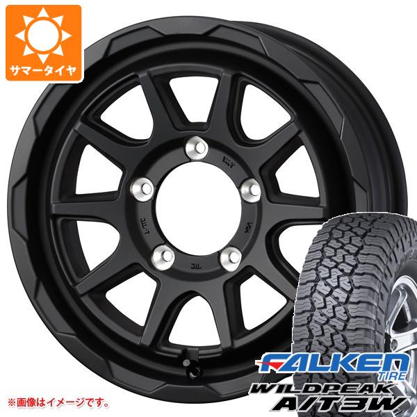 【タイヤ交換対象】5本セット ジムニーシエラ JB74W用 サマータイヤ ファルケン ワイルドピーク A/T3W LT225/75R16 115/112Q マッドヴァンス06 6.0-16 タイヤホイール5本セット|タイヤ1番