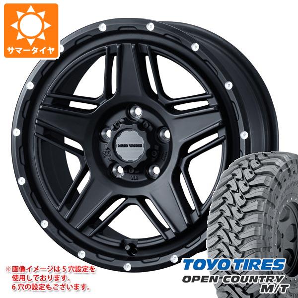 【タイヤ交換対象】サマータイヤ 225/75R16 103/100Q トーヨー オープンカントリー M/T ホワイトレター マッドヴァンス07 7.0-16 タイヤホイール4本セット|タイヤ1番