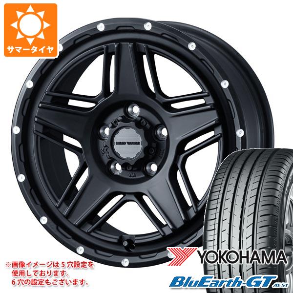 【タイヤ交換対象】サマータイヤ 215/60R16 95H ヨコハマ ブルーアースGT AE51 マッドヴァンス07 7.0-16 タイヤホイール4本セット|タイヤ1番