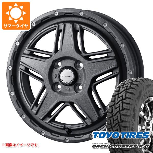 【タイヤ交換対象】サマータイヤ 165/65R15 81Q トーヨー オープンカントリー R/T ホワイトレター マッドヴァンス07 4.5-15 タイヤホイール4本セット