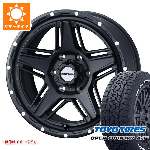 【タイヤ交換対象】ハイエース 200系用 サマータイヤ トーヨー オープンカントリー A/T3 195/80R15 107/105N LT ホワイトレター マッドヴァンス07 6.0-15 タイヤホイール4本セット 83,215円