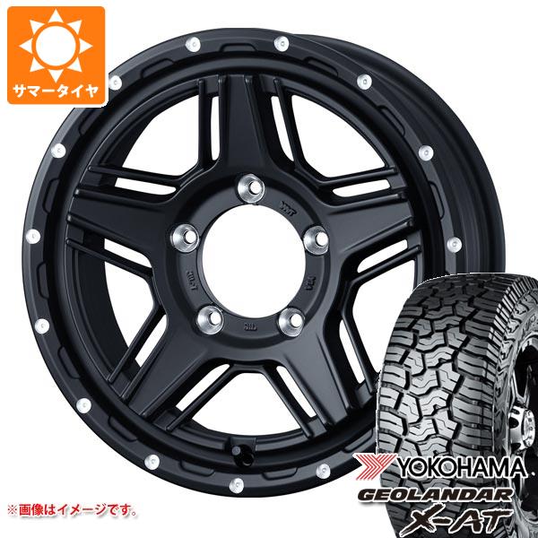 【タイヤ交換対象】5本セット ジムニー用 2026年製 サマータイヤ ヨコハマ ジオランダー X-AT G016 195R16C 104/102Q アウトラインホワイトレター マッドヴァンス07 5.5-16 タイヤホイール5本セット|タイヤ1番