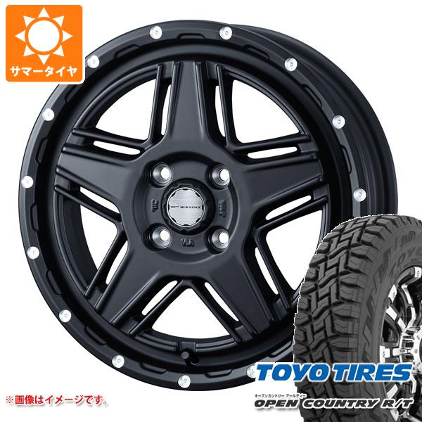 【タイヤ交換対象】サマータイヤ 165/60R15 77Q トーヨー オープンカントリー R/T ホワイトレター マッドヴァンス07 4.5-15 タイヤホイール4本セット|タイヤ1番