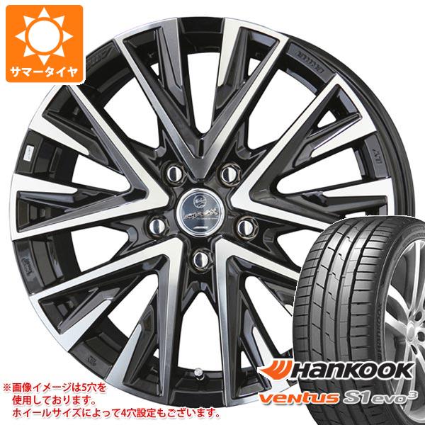 【タイヤ交換対象】サマータイヤ 235/50R18 (101Y) XL ハンコック ベンタス S1 エボ3 K127 スマック レジーナ 7.5-18 タイヤホイール4本セット