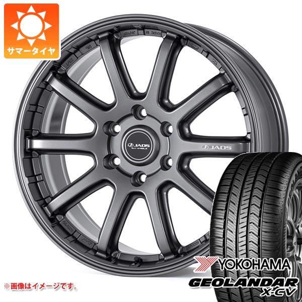 【タイヤ交換対象】ランドクルーザー300用 サマータイヤ ヨコハマ ジオランダー X-CV G057 265/55R20 109V G057E ジャオス トライブ クロス 9.0-20 タイヤホイール4本セット