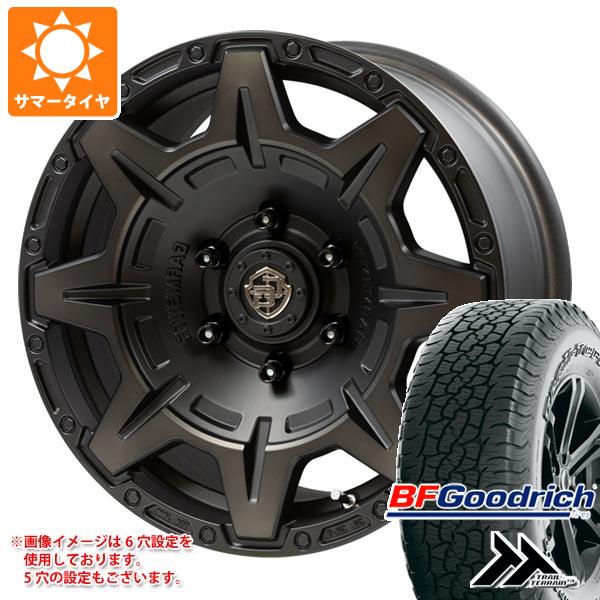 【タイヤ交換対象】RAV4 50系用 サマータイヤ BFグッドリッチ トレールテレーンT/A 265/65R17 112T アウトラインホワイトレター クロスオーバーガーメンツ スタイルM 7.0-17 タイヤホイール4本セット