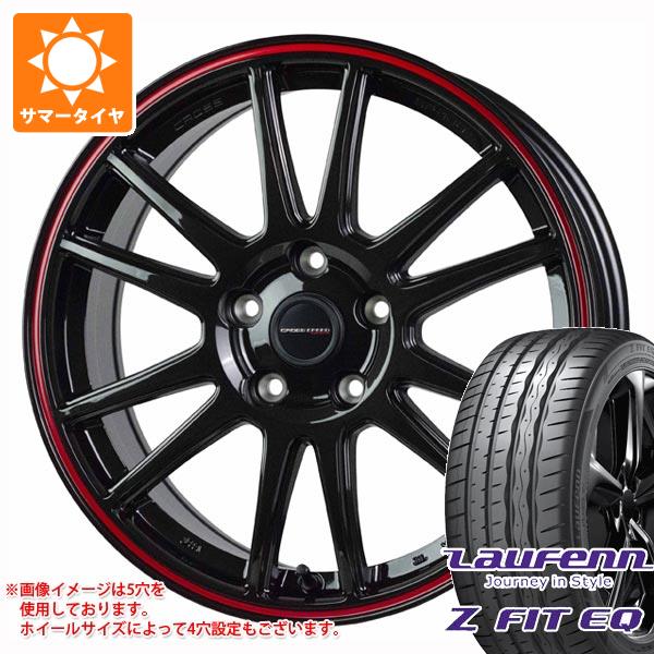 【タイヤ交換対象】サマータイヤ 215/45R18 89Y ラウフェン Zフィット EQ LK03 クロススピード ハイパーエディション CR6 7.5-18 タイヤホイール4本セット｜タイヤ１番