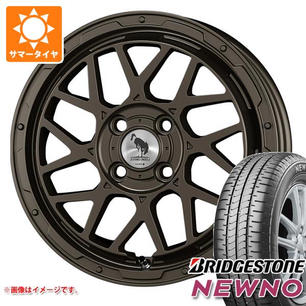 【タイヤ交換対象】2026年製 サマータイヤ 165/65R15 81S ブリヂストン ニューノ スーパースター ロディオドライブ 8M モノ 4穴用 4.5-15 タイヤホイール4本セット|タイヤ1番