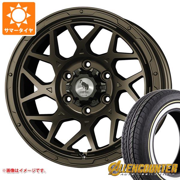 【タイヤ交換対象】ハイエース 200系用 サマータイヤ オーレンカウンター クラシックオーバル 215/65R16C 109/107T ホワイト/イエローリボン スーパースター ロディオドライブ 8M モノ 6.5-16 タイヤホイール4本セット