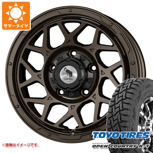 【タイヤ交換対象】5本セット ジムニー JB64W用 2026年製 サマータイヤ トーヨー オープンカントリー R/T 215/70R16 100Q ブラックレター スーパースター ロディオドライブ 8M モノ 5.5-16 タイヤホイール5本セット|タイヤ1番