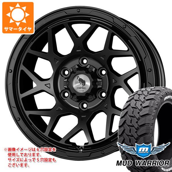 【タイヤ交換対象】CX-5 KE/KF系用 サマータイヤ モンスタ マッドウォーリアー LT215/70R16 107/105Q ホワイトレター スーパースター ロディオドライブ 8M モノ 7.0-16 タイヤホイール4本セット｜タイヤ１番