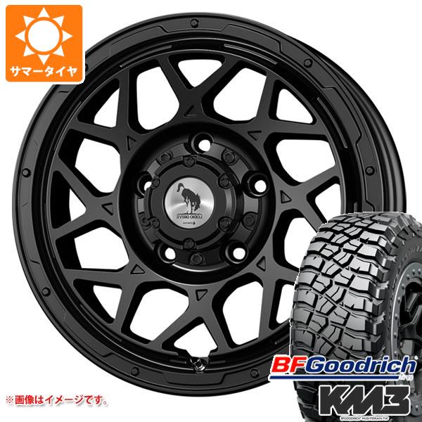 【タイヤ交換対象】5本セット スズキ ジムニーノマド JC74W用 サマータイヤ BFグッドリッチ マッドテレーンT/A KM3 LT225/75R16 115/112Q スーパースター ロディオドライブ 8M モノ 6.0-16 タイヤホイール5本セット 147,313円