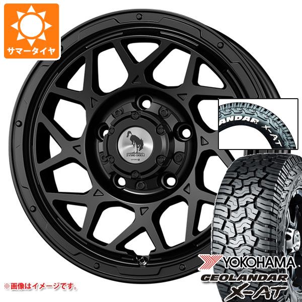 【タイヤ交換対象】5本セット スズキ ジムニーシエラ JB74W用 2026年製 サマータイヤ ヨコハマ ジオランダー X-AT G016 225/70R16 103S ホワイトレター スーパースター ロディオドライブ 8M モノ 6.0-16 タイヤホイール5本セット|タイヤ1番