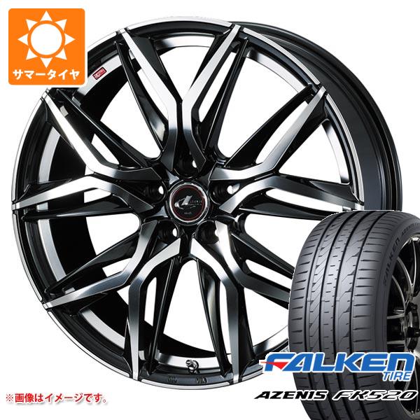 【タイヤ交換対象】サマータイヤ 225/40R19 93Y XL ファルケン アゼニス FK520L レオニス LM 7.5-19 タイヤホイール4本セット|タイヤ1番