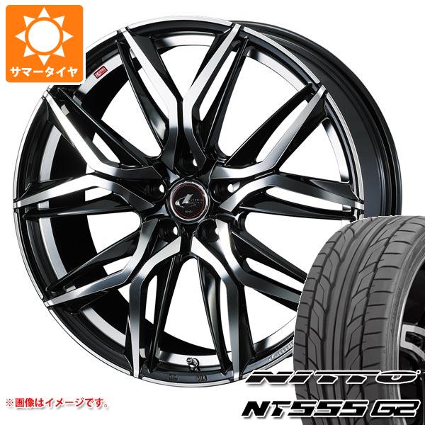 【タイヤ交換対象】サマータイヤ 235/35R20 92Y XL ニットー NT555 G2 レオニス LM 8.5-20 タイヤホイール4本セット|タイヤ1番
