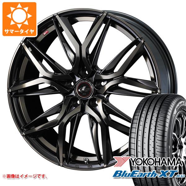 【タイヤ交換対象】サマータイヤ 215/50R18 92V ヨコハマ ブルーアースXT AE61 レオニス LM 7.0-18 タイヤホイール4本セット|タイヤ1番