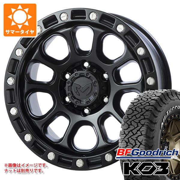 【タイヤ交換対象】サマータイヤ 265/70R17 118/115S BFグッドリッチ オールテレーンT/A KO3 ホワイトレター MKW M204 8.0-17 タイヤホイール4本セット