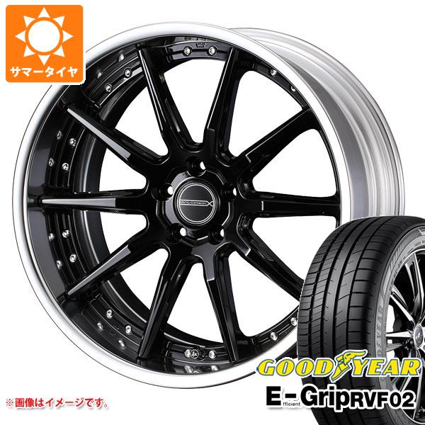 【タイヤ交換対象】サマータイヤ 245/40R19 98W XL グッドイヤー エフィシエントグリップ RVF02 マーベリック 1410S 8.5-19 タイヤホイール4本セット