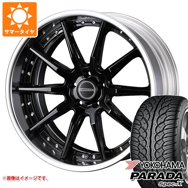 【タイヤ交換対象】サマータイヤ 235/55R20 102V ヨコハマ パラダ スペック-X PA02 マーベリック 1410S 8.5-20 タイヤホイール4本セット