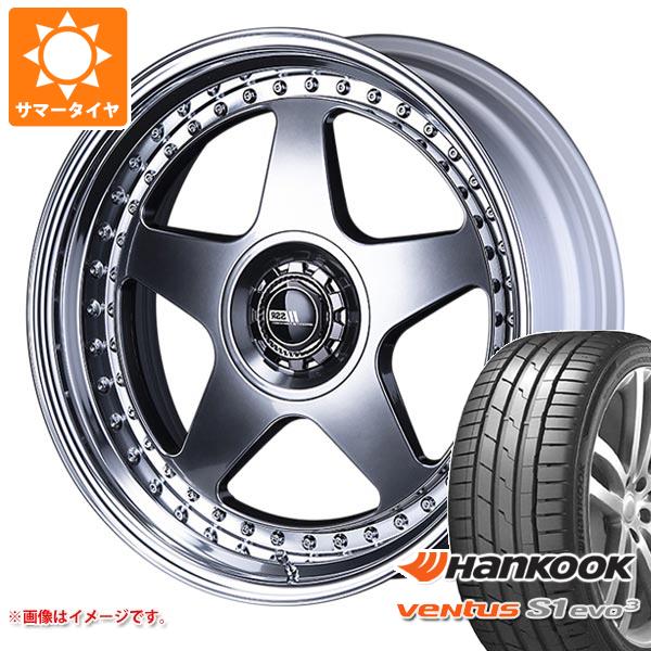 【タイヤ交換対象】サマータイヤ 215/35R19 85Y XL ハンコック ベンタス S1 エボ3 K127 SSR プロフェッサー SP6 アンダー 7.5-19 タイヤホイール4本セット