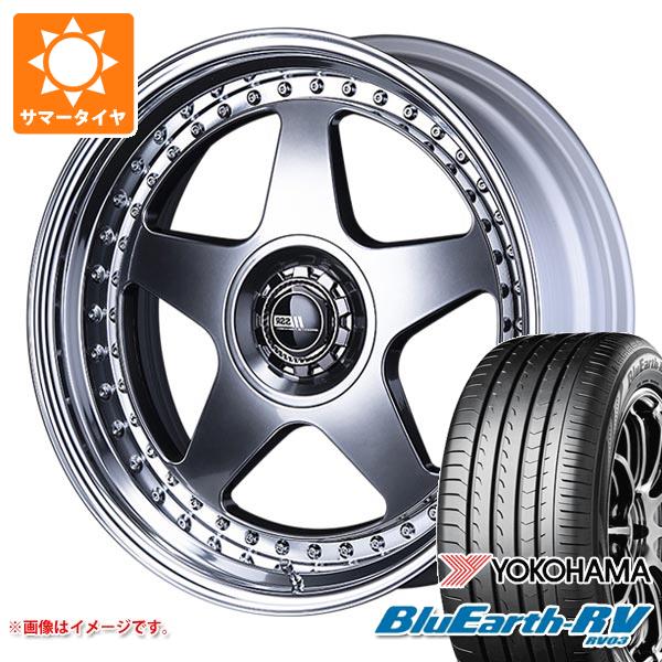 【タイヤ交換対象】サマータイヤ 225/45R19 96W XL ヨコハマ ブルーアースRV RV03 SSR プロフェッサー SP6 アンダー 8.0-19 タイヤホイール4本セット