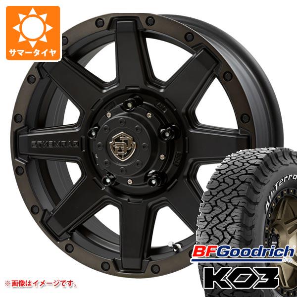 【タイヤ交換対象】ジムニーシエラ JB74W用 2026年製 サマータイヤ BFグッドリッチ オールテレーンT/A KO3 LT215/70R16 100/97S ホワイトレター クロスオーバーガーメンツ スタイルU 6.0-16 タイヤホイール4本セット|タイヤ1番