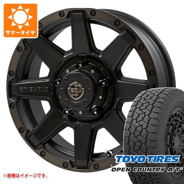 【タイヤ交換対象】ジムニーシエラ JB74W用 サマータイヤ トーヨー オープンカントリー A/T3 215/70R16 100T クロスオーバーガーメンツ スタイルU 6.0-16 タイヤホイール4本セット｜タイヤ１番 103,510円