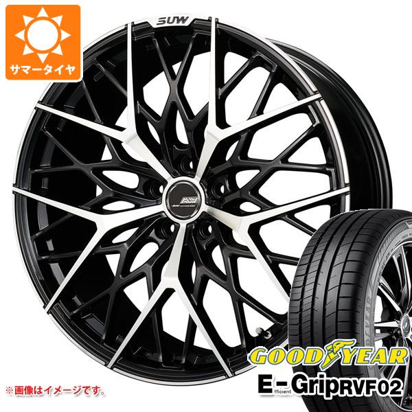 【タイヤ交換対象】サマータイヤ 245/40R20 99W XL グッドイヤー エフィシエントグリップ RVF02 クライメイト アリア M-5 8.5-20 タイヤホイール4本セット｜タイヤ１番