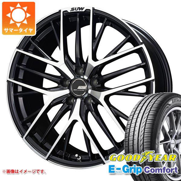 【タイヤ交換対象】サマータイヤ 235/35R19 91W XL グッドイヤー エフィシエントグリップコンフォート クライメイト アリア S-5 8.0-19 タイヤホイール4本セット