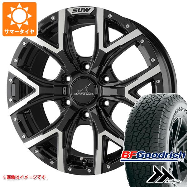 【タイヤ交換対象】ランドクルーザー プラド 150系用 サマータイヤ BFグッドリッチ トレールテレーンT/A 265/65R17 112T アウトラインホワイトレター クライメイト フォルテ 8.0-17 タイヤホイール4本セット｜タイヤ１番 147,100円