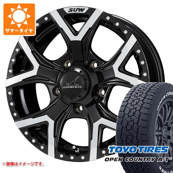 【タイヤ交換対象】ジムニー JB64W用 2026年製 サマータイヤ トーヨー オープンカントリー A/T3 215/70R16 100T ホワイトレター クライメイト フォルテ 5.5-16 タイヤホイール4本セット｜タイヤ１番