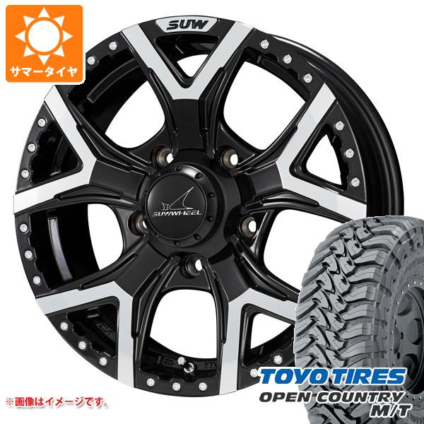【タイヤ交換対象】ジムニー JB64W用 サマータイヤ トーヨー オープンカントリー M/T LT225/75R16 103/100Q ホワイトレター クライメイト フォルテ 5.5-16 タイヤホイール4本セット｜タイヤ１番