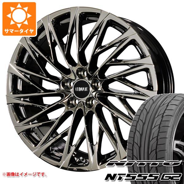 【タイヤ交換対象】サマータイヤ 245/35R20 95Y XL ニットー NT555 G2 クライメイト 鳳凰 ホウオウ 30系 アルファード ヴェルファイア用 8.5-20 タイヤホイール4本セット｜タイヤ１番