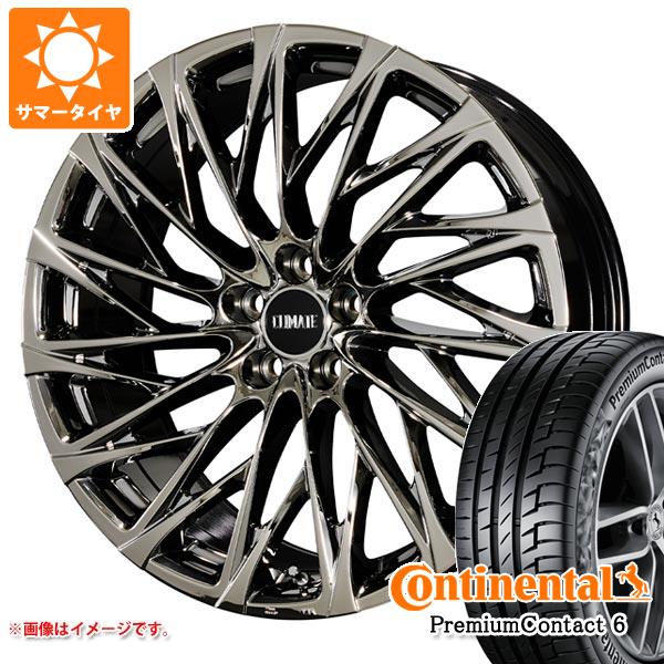 【タイヤ交換対象】40系アルファード用 サマータイヤ コンチネンタル プレミアムコンタクト6 245/40R21 100Y XL クライメイト 鳳凰 ホウオウ 9.0-21 タイヤホイール4本セット