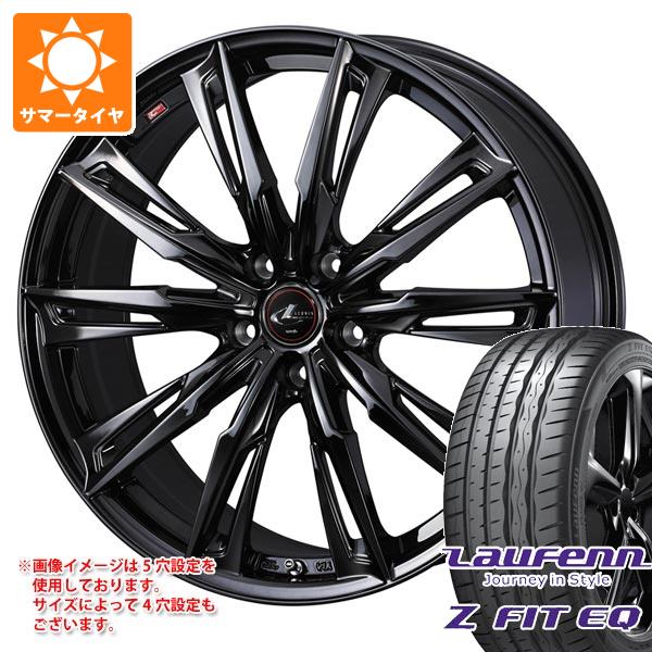 【タイヤ交換対象】サマータイヤ 215/45R18 89Y ラウフェン Zフィット EQ LK03 レオニス GX 7.0-18 タイヤホイール4本セット