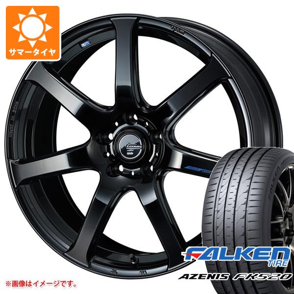 【タイヤ交換対象】サマータイヤ 245/35R19 93Y XL ファルケン アゼニス FK520L レオニス ナヴィア 07 8.0-19 タイヤホイール4本セット
